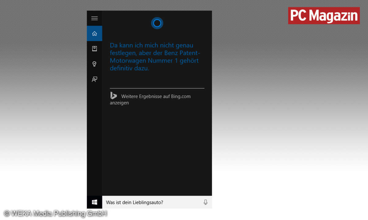 Windows 10 Cortana Witze und Antworten 11