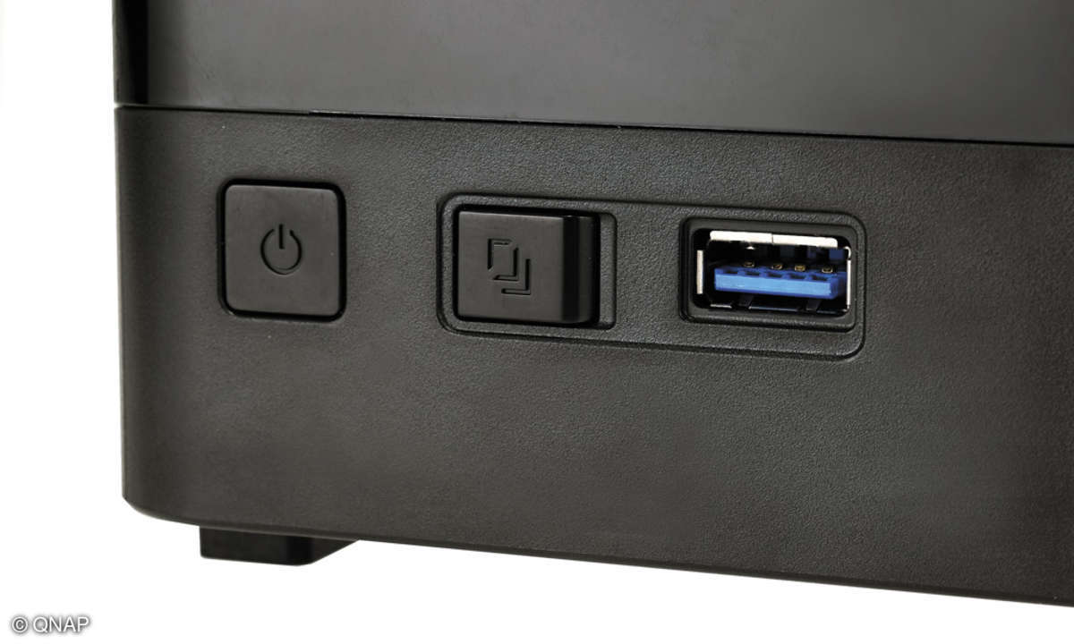 QNAP TS453min One-Touch-Copy-Taste