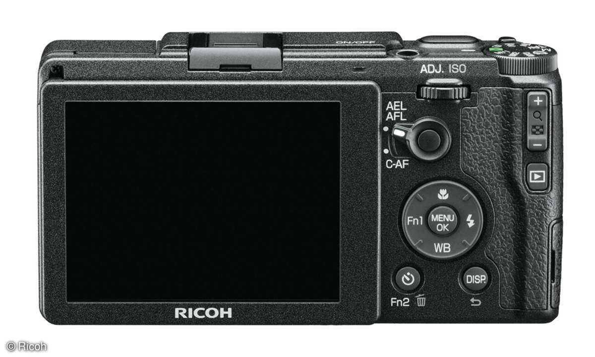 Ricoh GR II - Rückseite