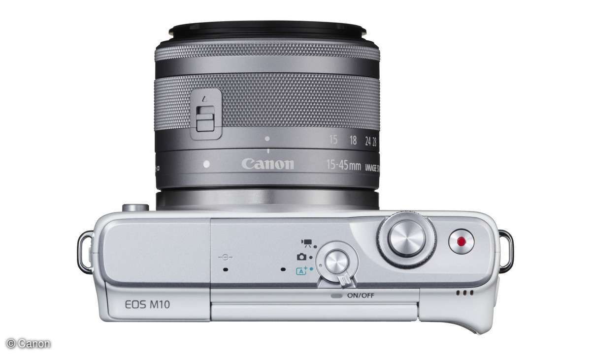 Canon EOS M10 - Oben