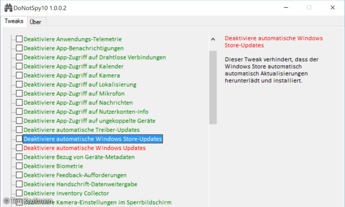 Deaktivieren automatischer Windows-Store-Updates