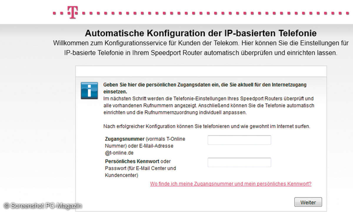 Umstellung All IP mit Telekom Router