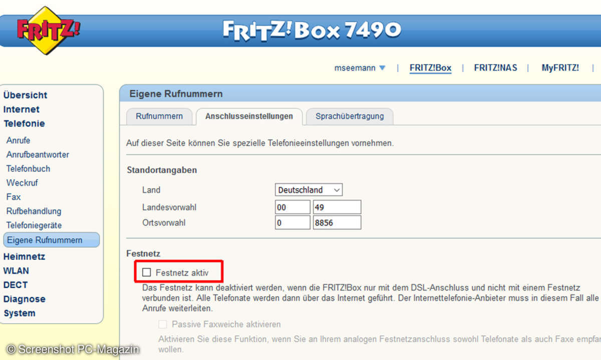 Umstellung All IP mit FB Vorlage