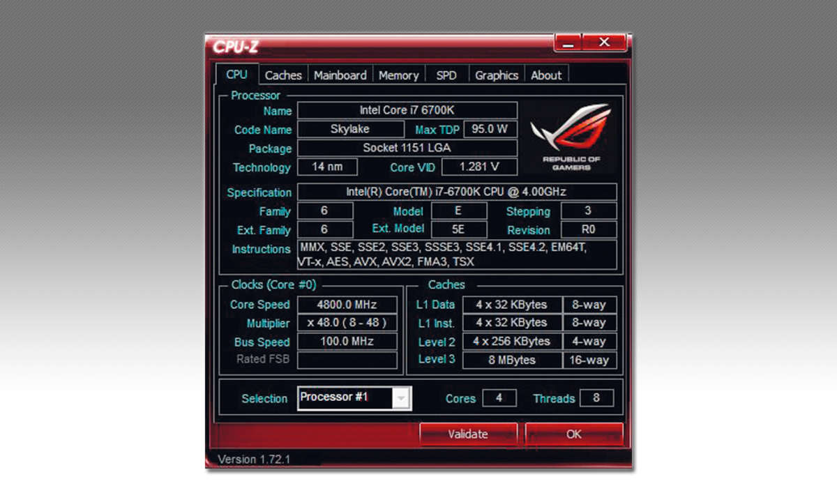 Intel Core i7 6700K übertakten