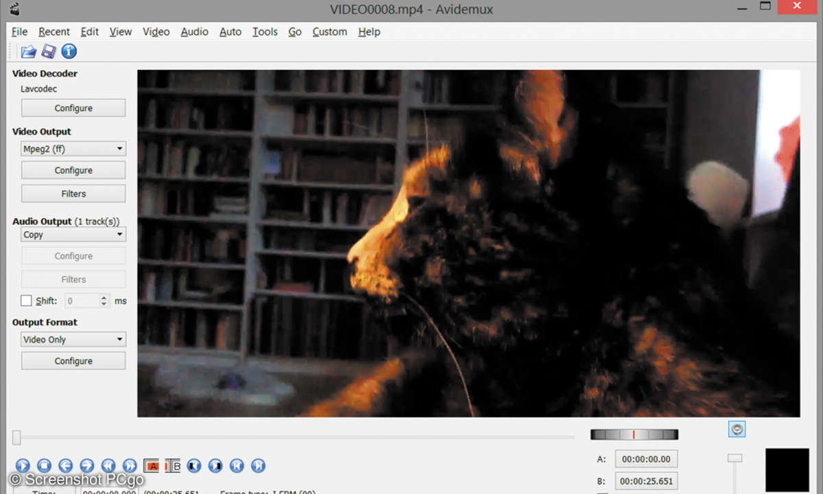 Avidemux Videobearbeitung