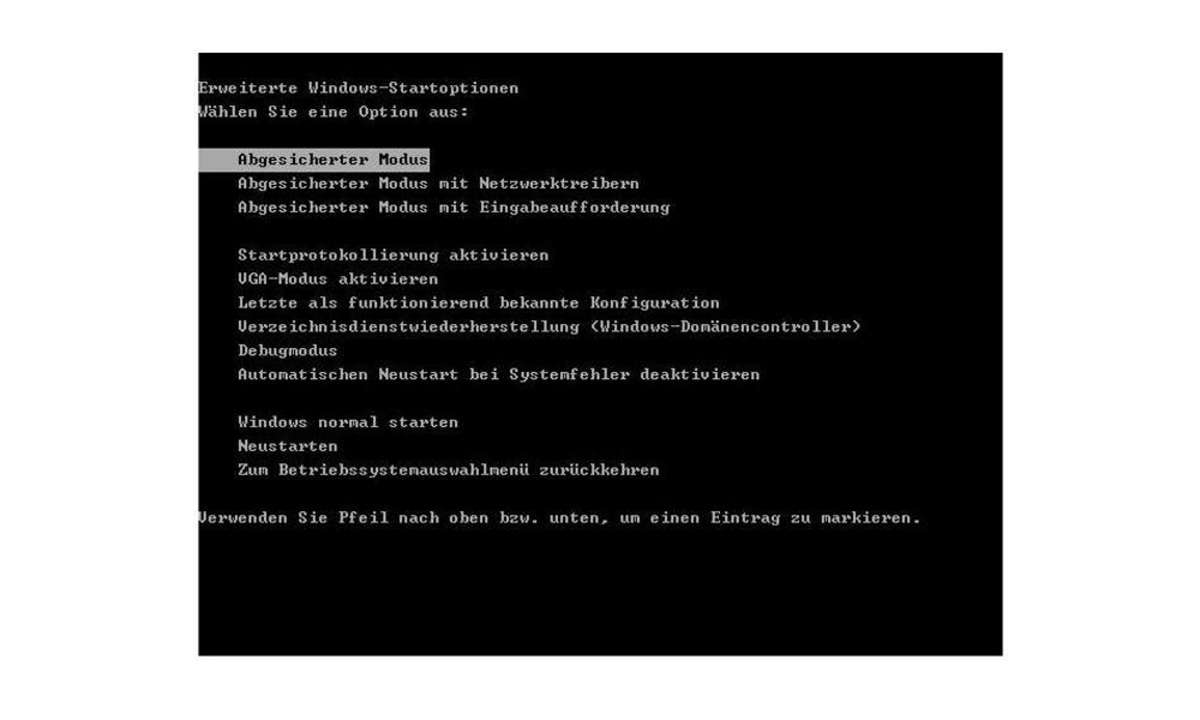 Abgesicherter Modus