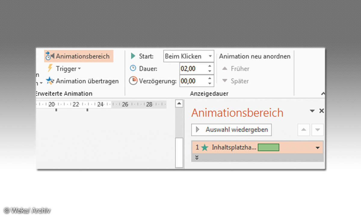Animationsbereich
