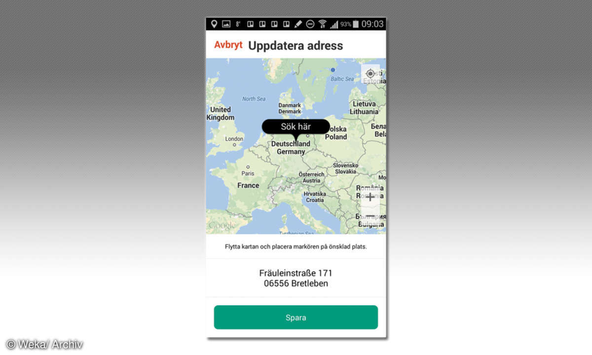 Screenshot SelfieJobs-App