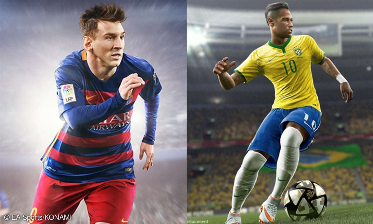 FIFA 16 oder PES 2016 – welches Fußball-Spiel ist das Beste?