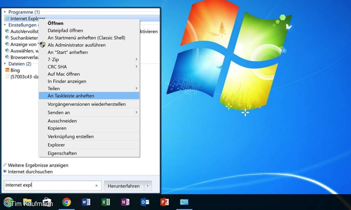 Windows 10 mit Windows 7 Oberfläche 16