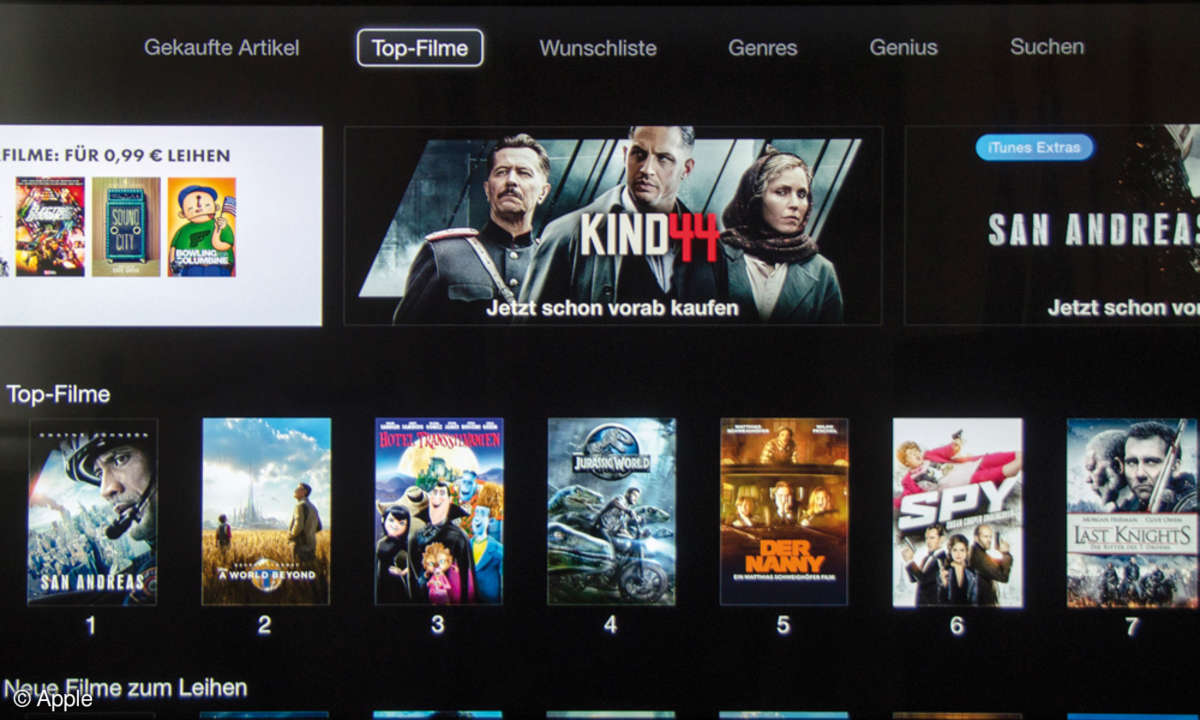 iTunes VOD Abruf