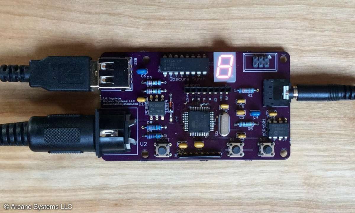Obscura MIDI 8-bit NES & C64 Chiptune Synthesizer