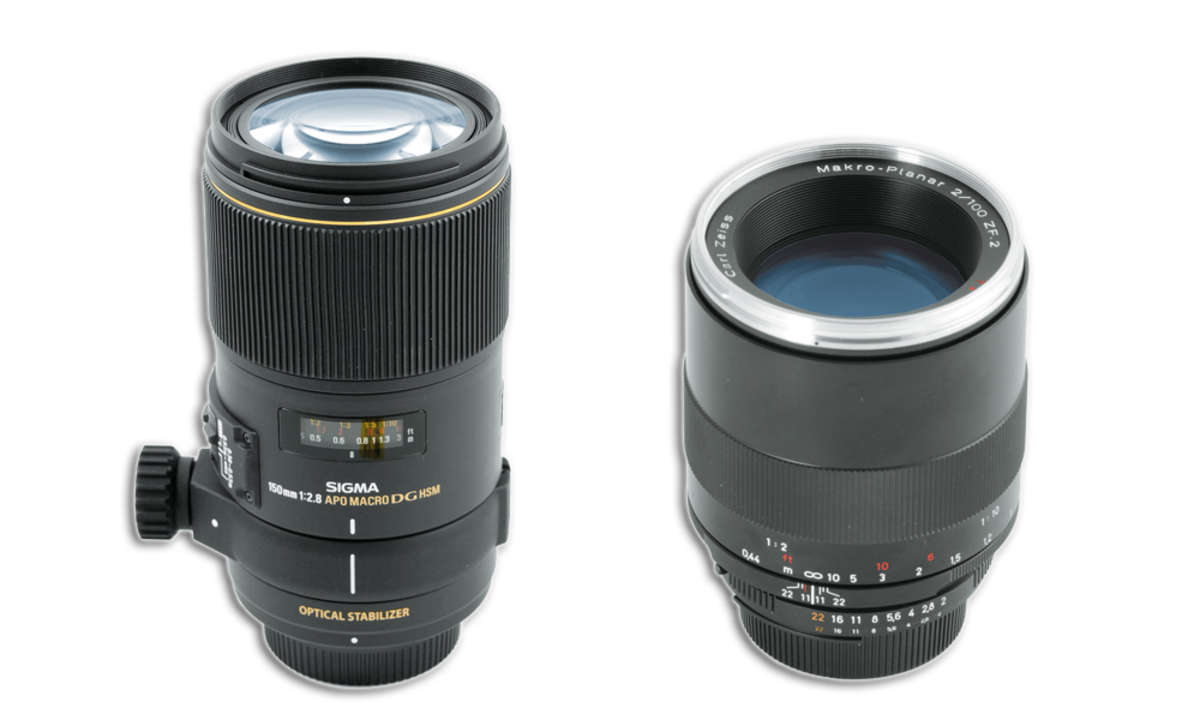 Sigma DG OS HSM Macro und Zeiss Makro Planar T