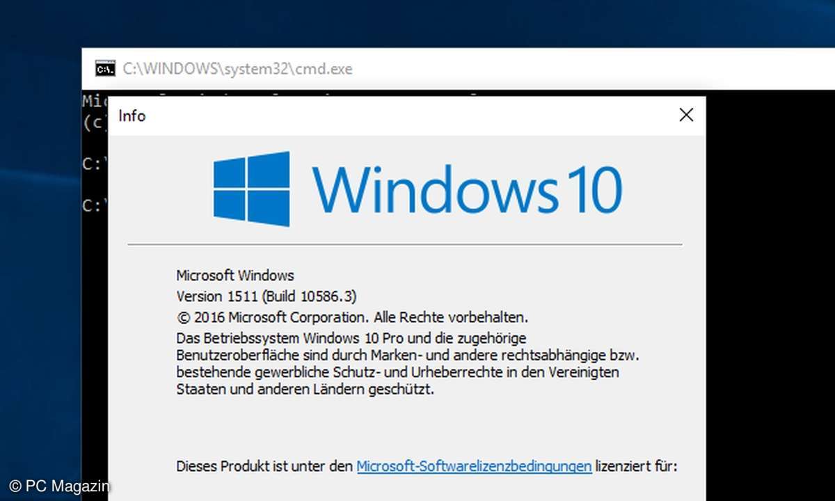 Windows 10: Threshold 2 Update sorgt für Version 1511