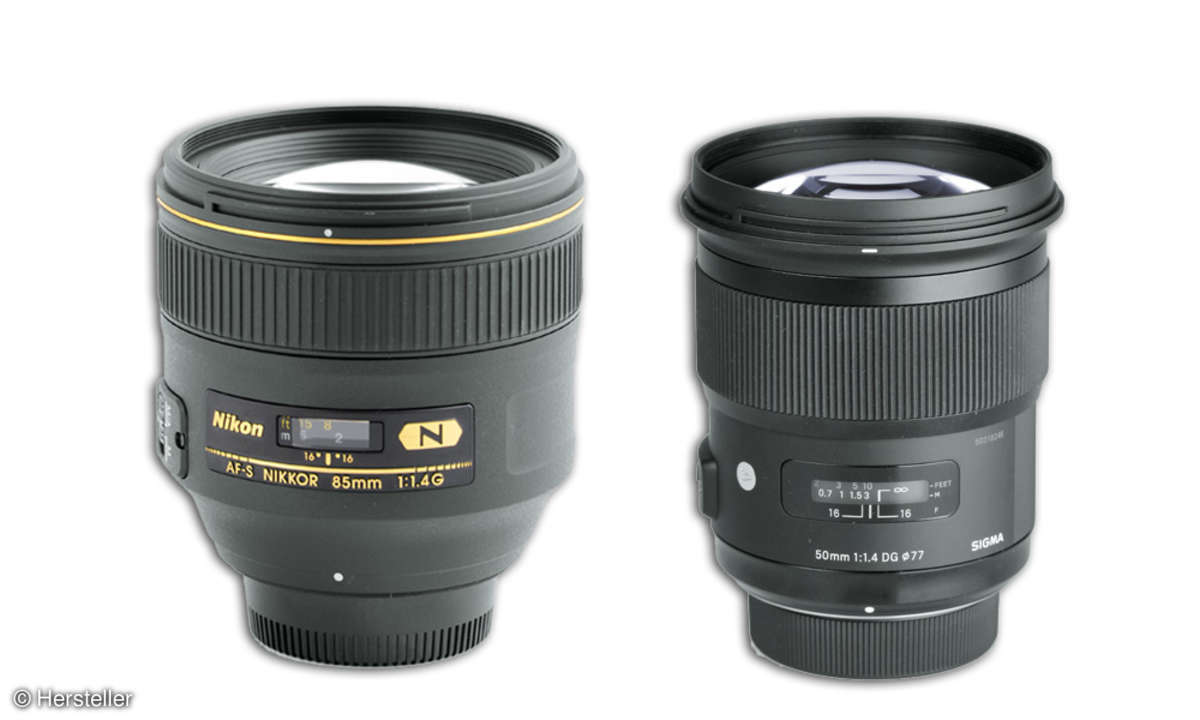 Nikon Sigma und AFS Nikkor Objektive