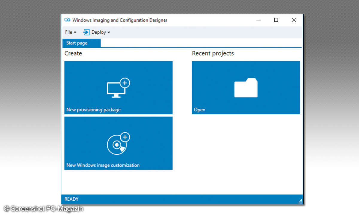Windows Image and Configuration Designer (WICD)