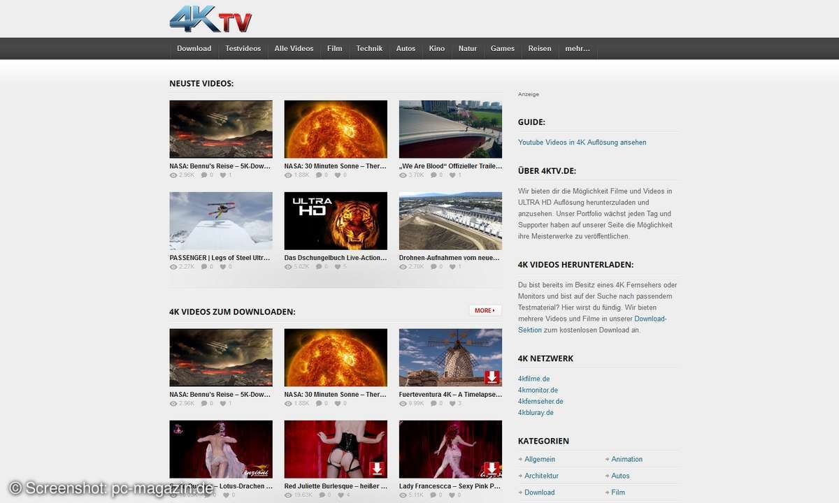 4ktv.de - Screenshot