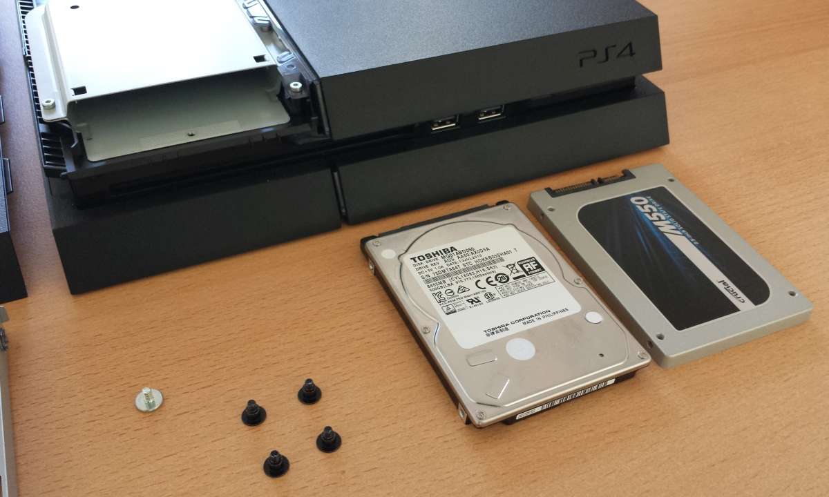 PS4: SSD-Umbau
