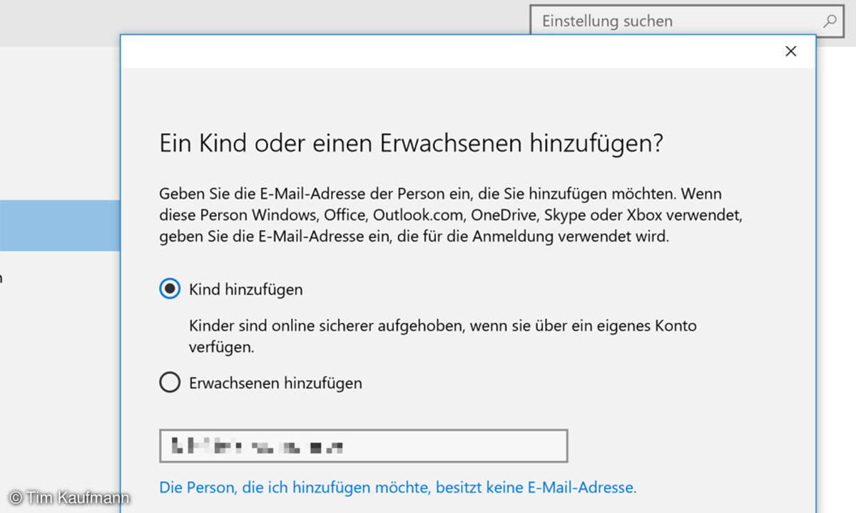 Screenshot: Windows 10