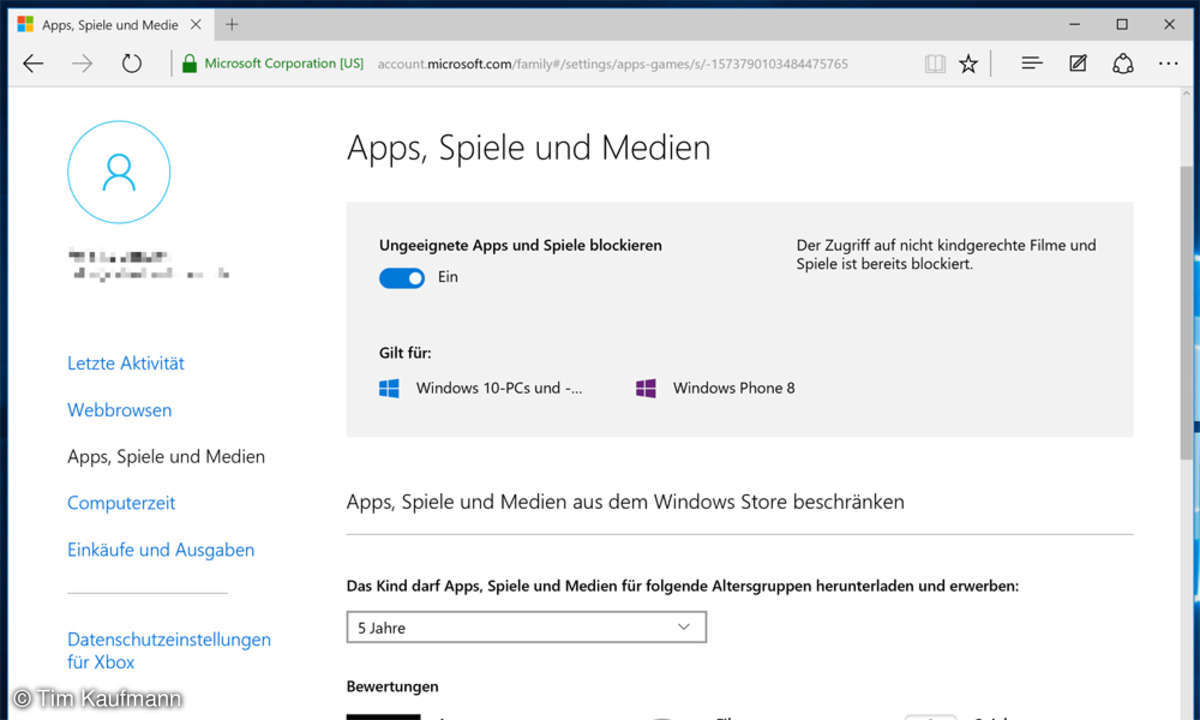 Screenshot: Windows 10
