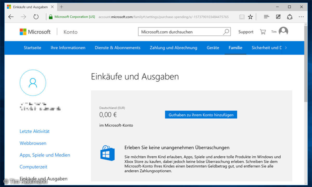 Screenshot: Windows 10