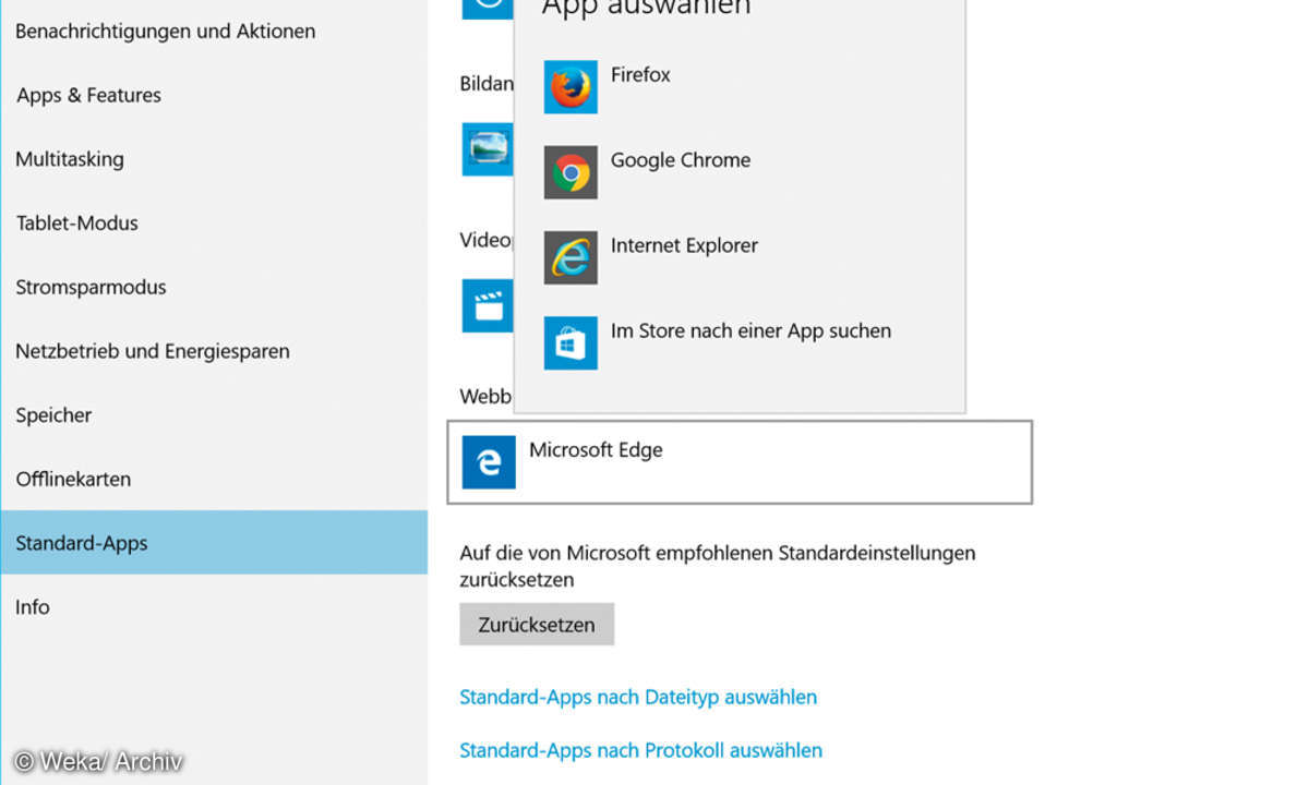 Standardbrowser