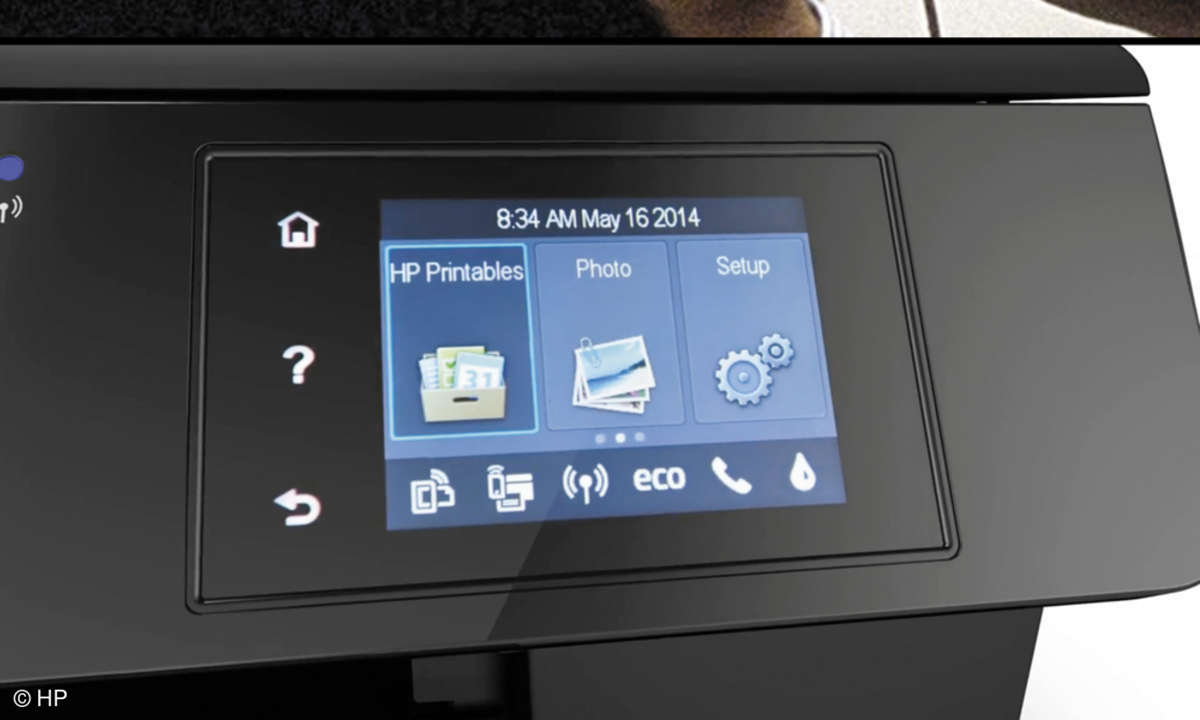 Detail HP Touchscreen