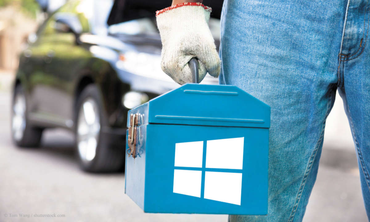 Windows10 Handwerkkasten - Shutterstock 118438609