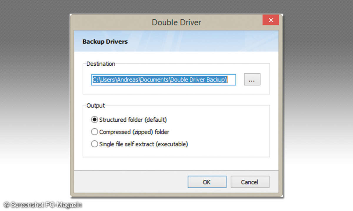 Hilfsprogramm Double Drive