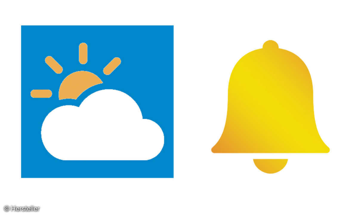 Wetterbericht Benachrichtigung