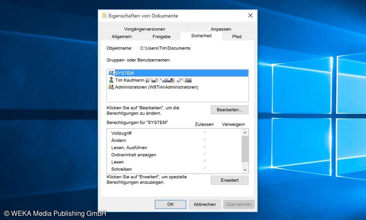 Windows 10: Office-Fehler Schreibschutz 2