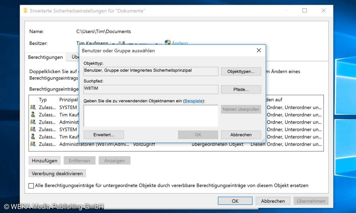 Windows 10: Office-Fehler Schreibschutz 4