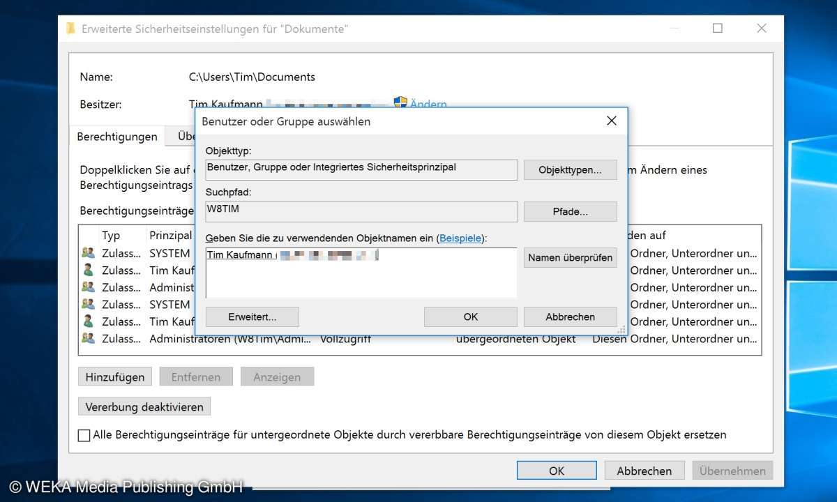 Windows 10: Office-Fehler Schreibschutz 6
