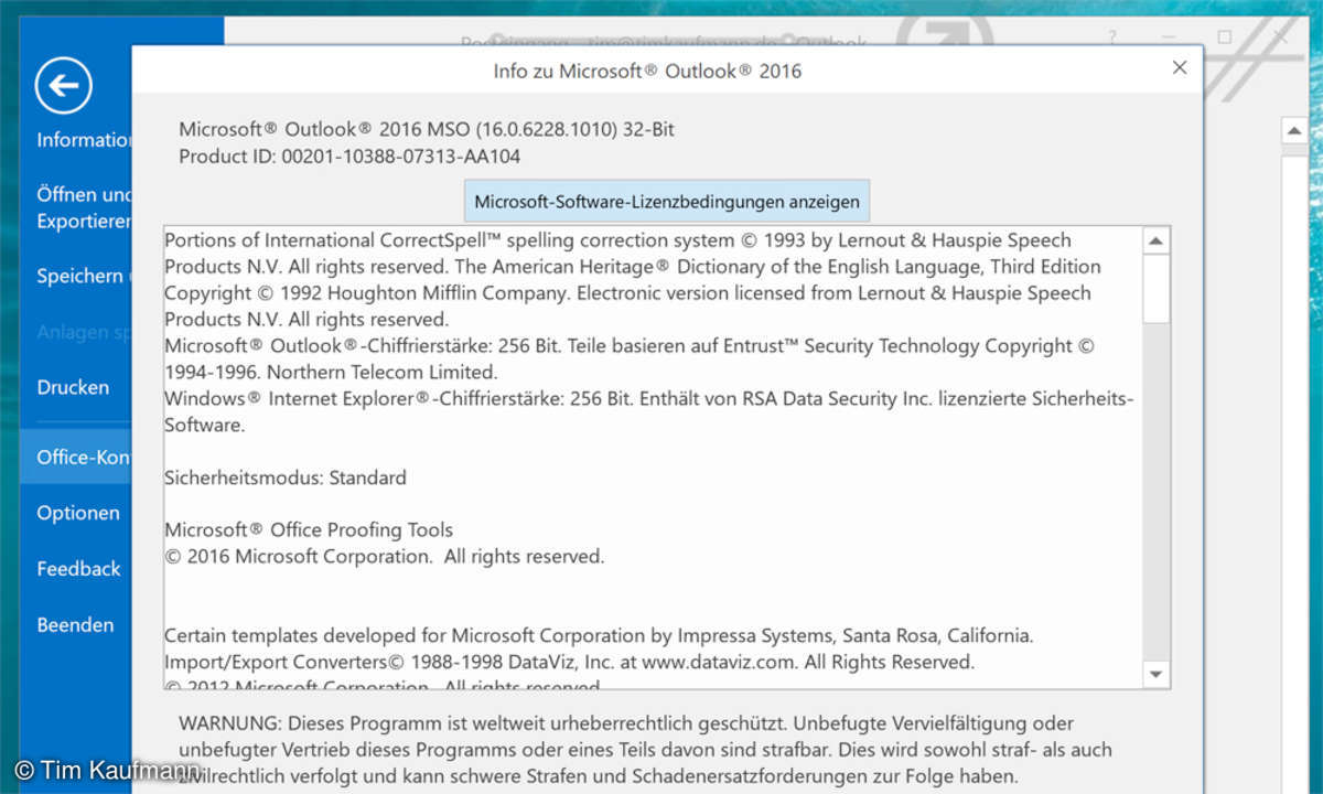 Screenshot: Laden Sie gSyncit