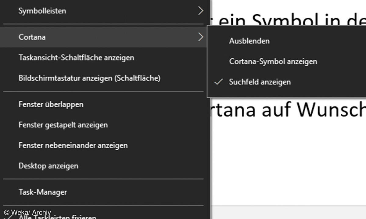 Screenshot Eigenschaften
