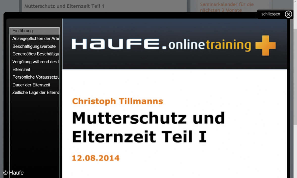 Screenshot Haufe Rechnungswesen Office