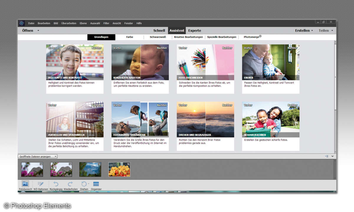 Adobe Photoshop Elements 14 - Assistent