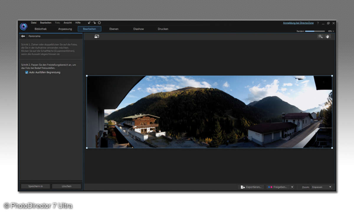 Cyberlink PhotoDirector 7 Ultra - Panorama