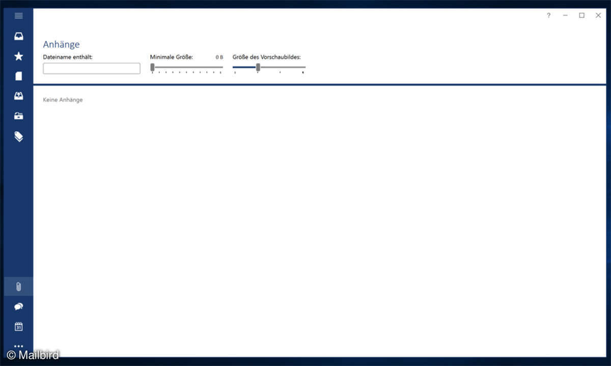 Mailbird installierte Apps