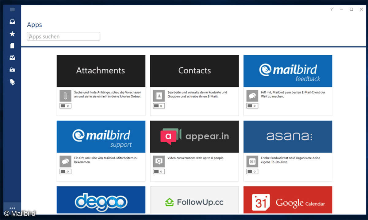 Mailbird Appstore
