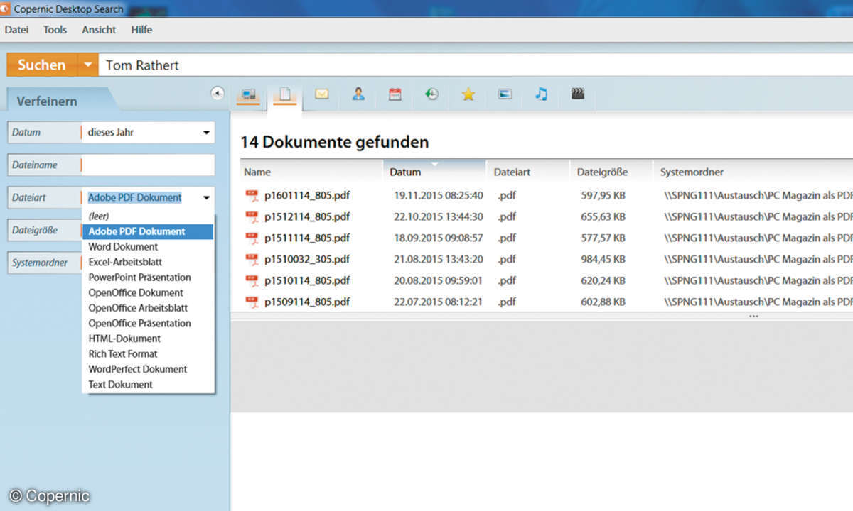 Copernic Desktop Search 5.0.1
