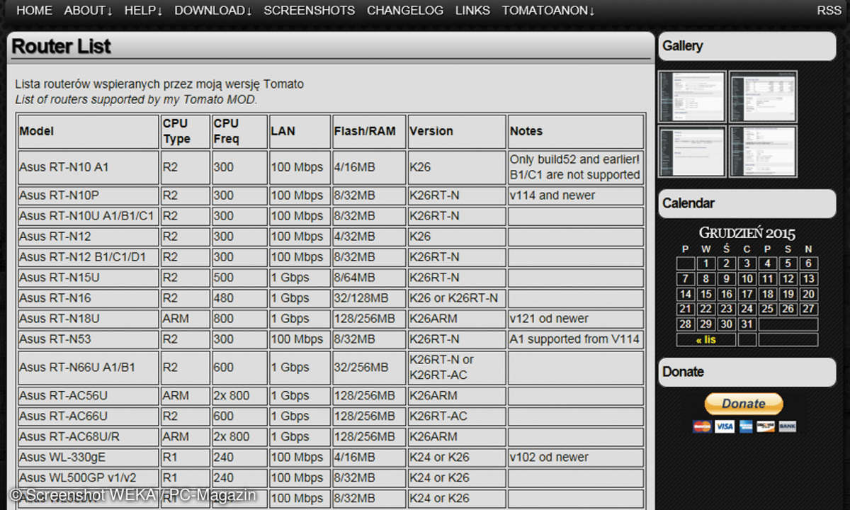 VPN Router - Routermodelle