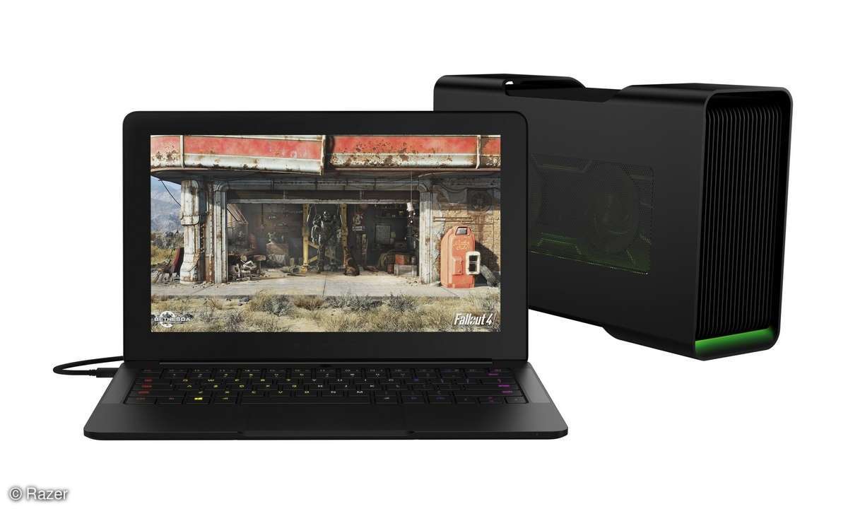 Razer Blade Stealth und Razer Core