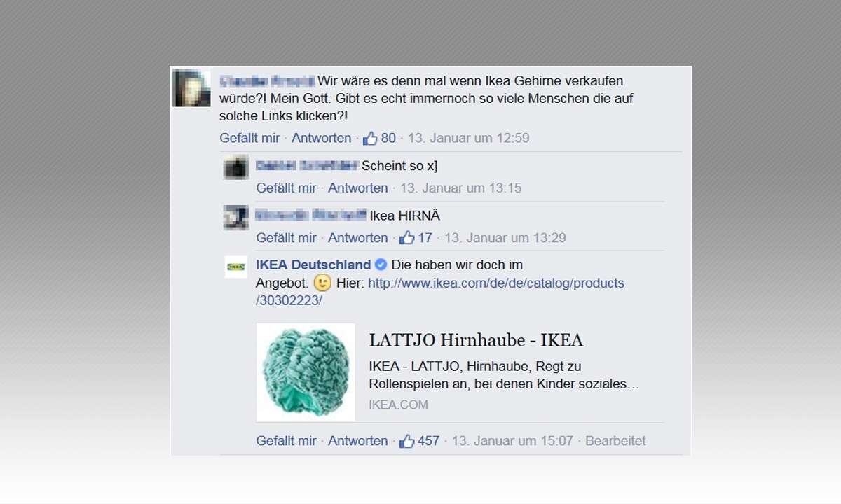 Whatsapp: Reaktion auf gefälschten IKEA-Gutschein