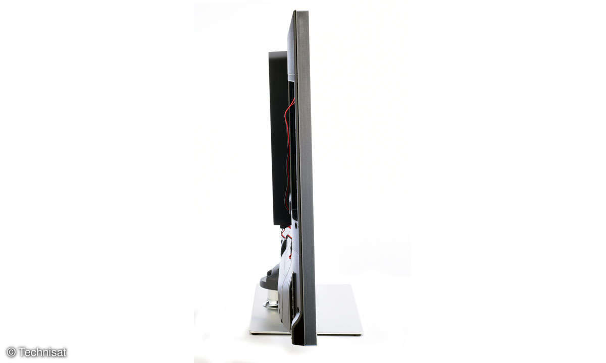Techmedia UHD+ 43 von der Seite