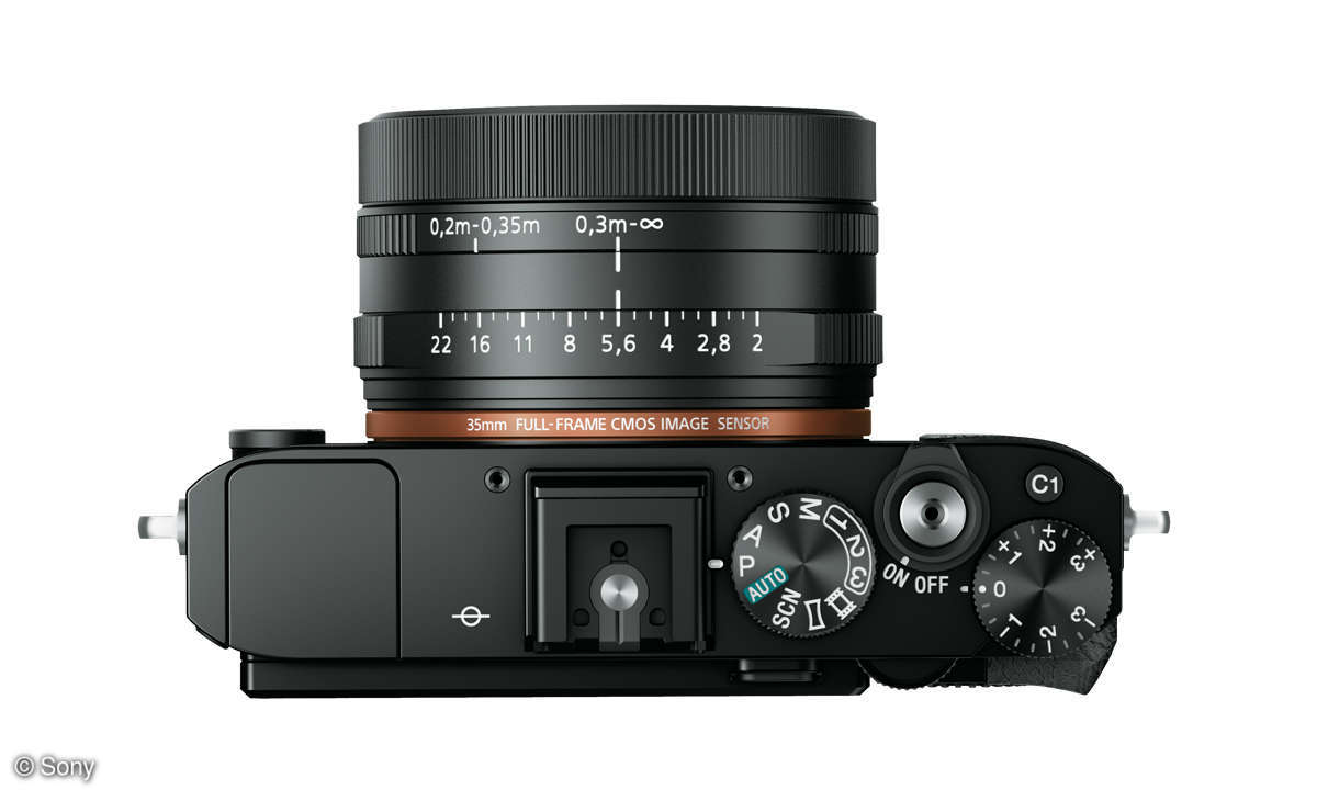 Sony RXR1 II von oben