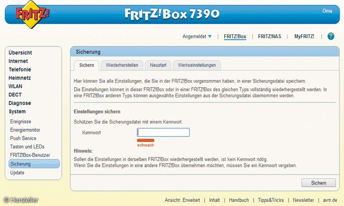 Fritzbox