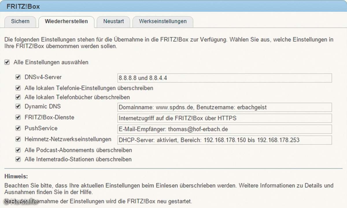Fritzbox