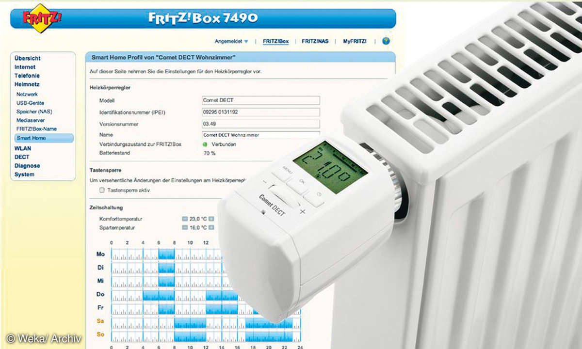 Screenshot Euronic Comet DECT
