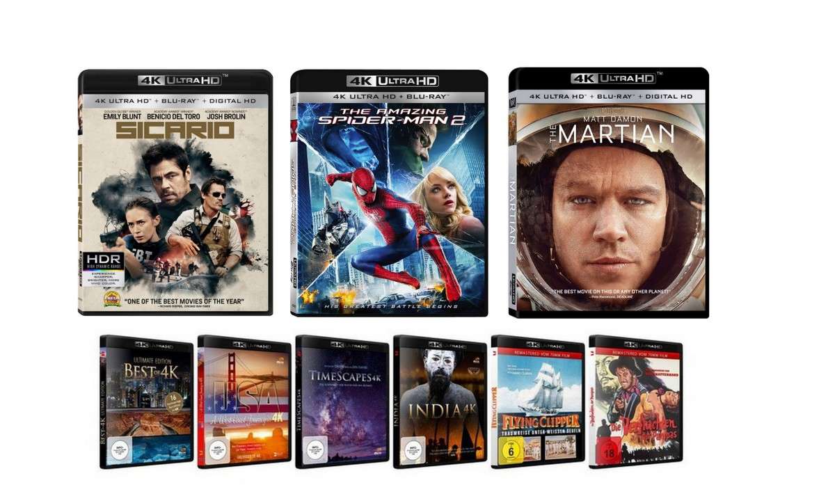 Erste Filme auf Ultra-HD Blu-ray kommen ab März 2016